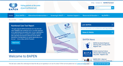 Desktop Screenshot of bapen.org.uk