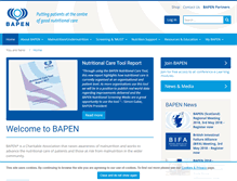Tablet Screenshot of bapen.org.uk